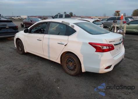 2016 Nissan Sentra S z USA, uszkodzony, nr VIN 3N1AB7AP6GY285941